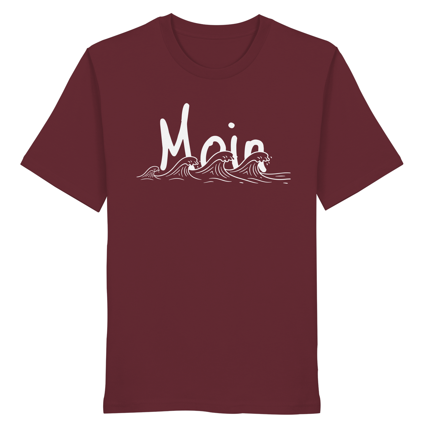 Moin & Wellen | Maritimes Lebensgefühl | Unisex Shirt Premium