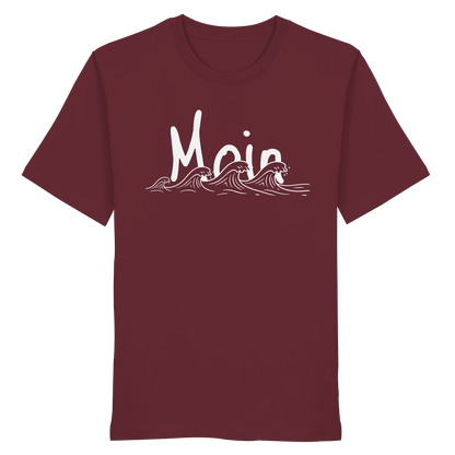 Moin & Wellen | Maritimes Lebensgefühl | Unisex Shirt Premium