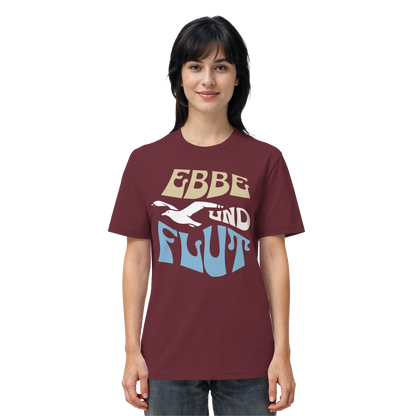 Ebbe & Flut Möwe | Unbeschwertheit genießen | Unisex Shirt Premium