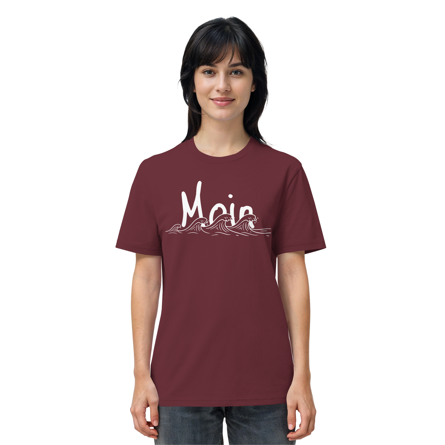 Moin & Wellen | Maritimes Lebensgefühl | Unisex Shirt Premium