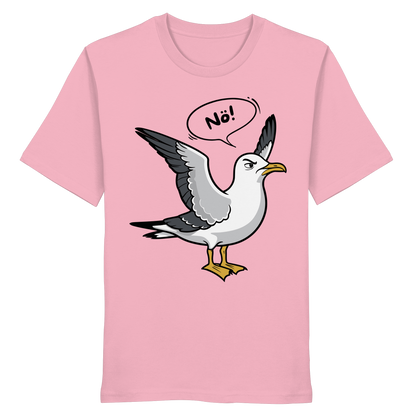Möwe sagt Nö! | Küstenhumor | Unisex Shirt Premium
