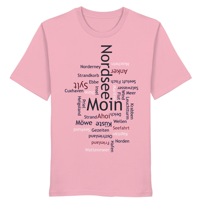 Nordsee Wortwolke | Meeresbrise spüren | Unisex Shirt Premium
