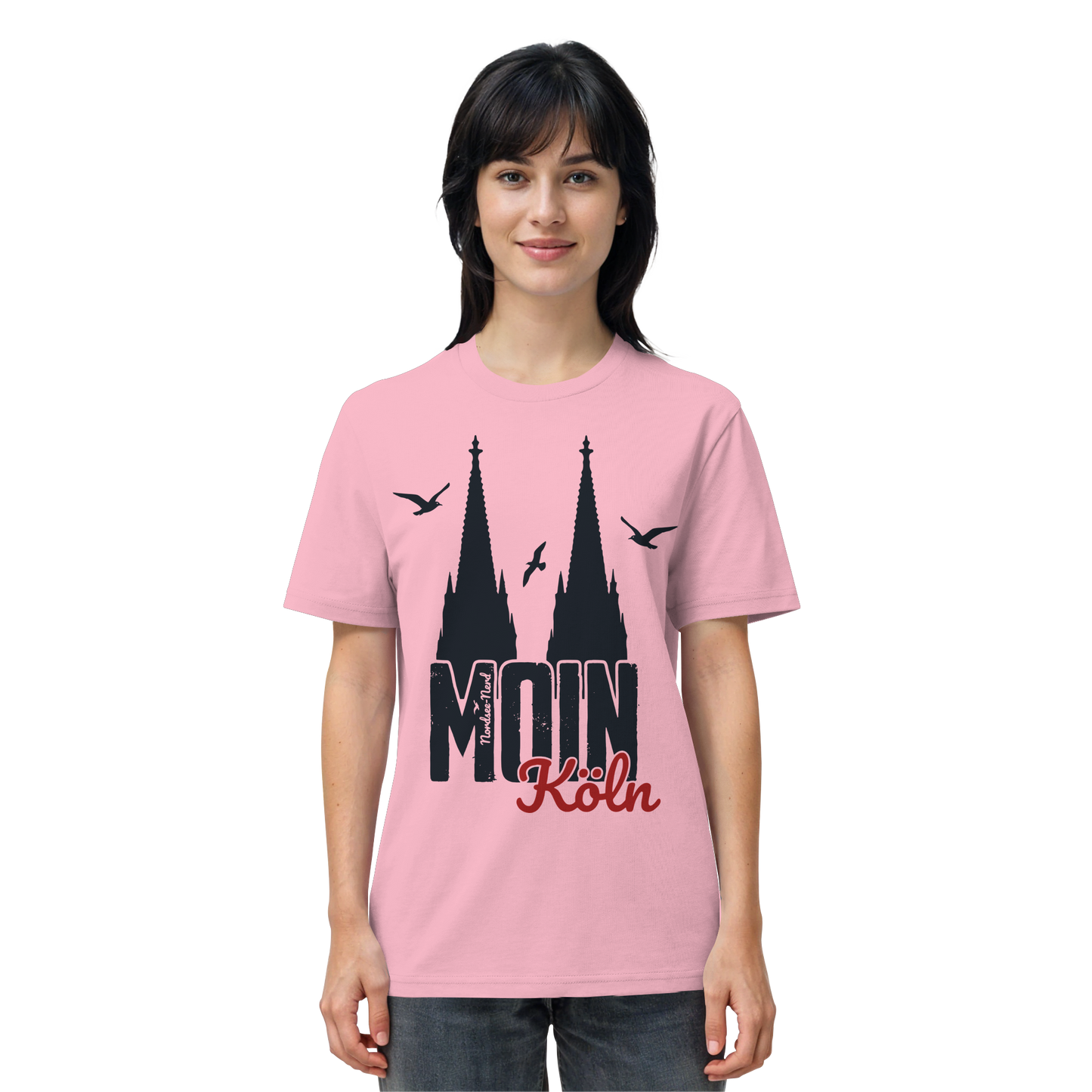 Moin Köln | Gruß von der Küste | Unisex Shirt Premium