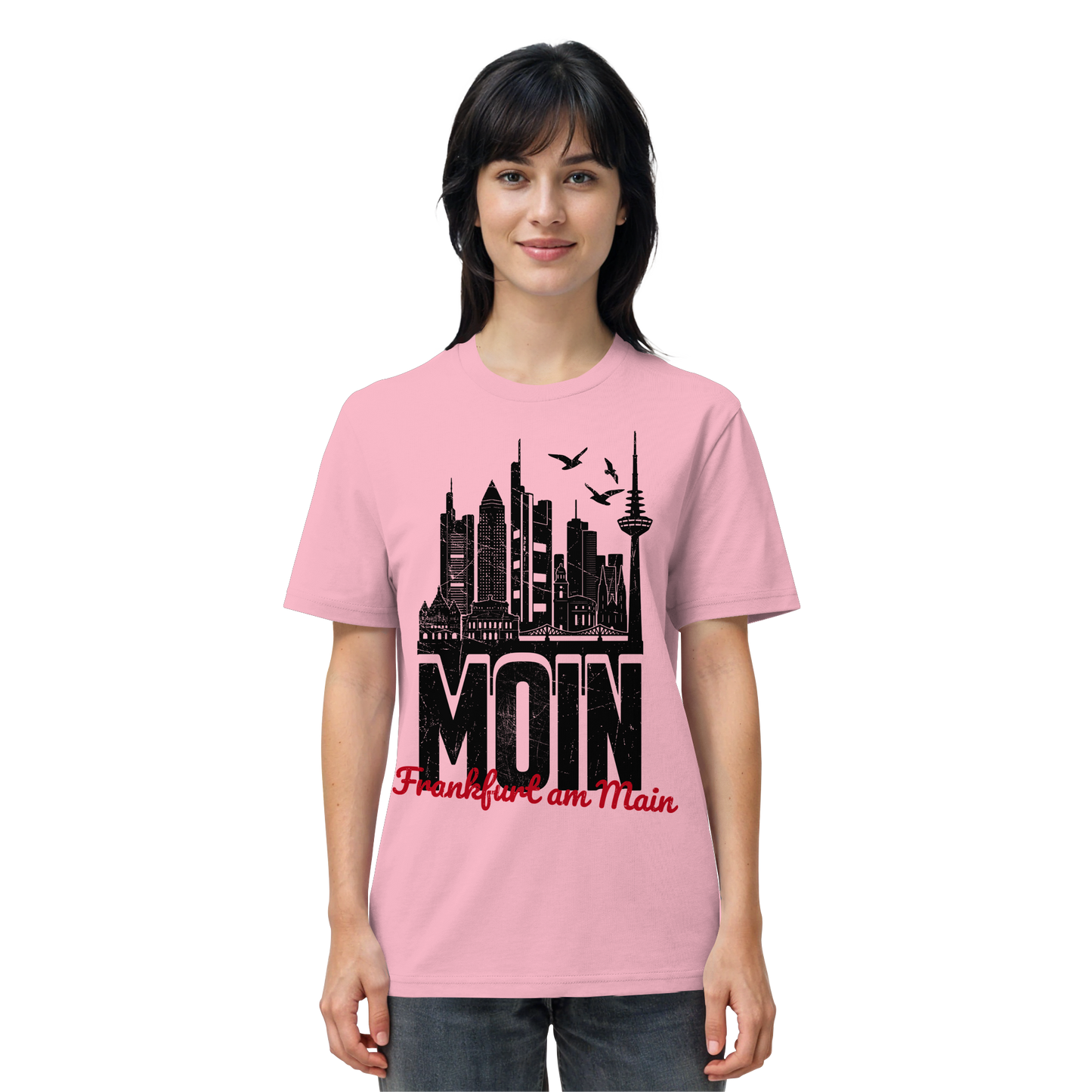 Moin Frankfurt am Main | Gruß von der Küste | Unisex Shirt Premium