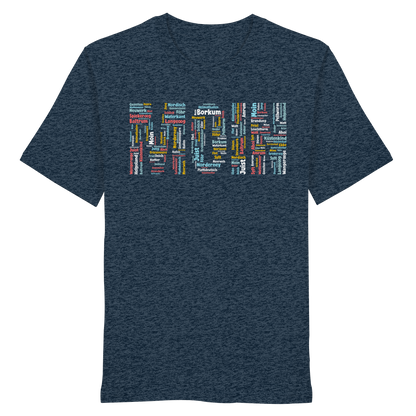 Moin Wortwolke | 100% Bio-Baumwolle | Unisex Shirt Premium