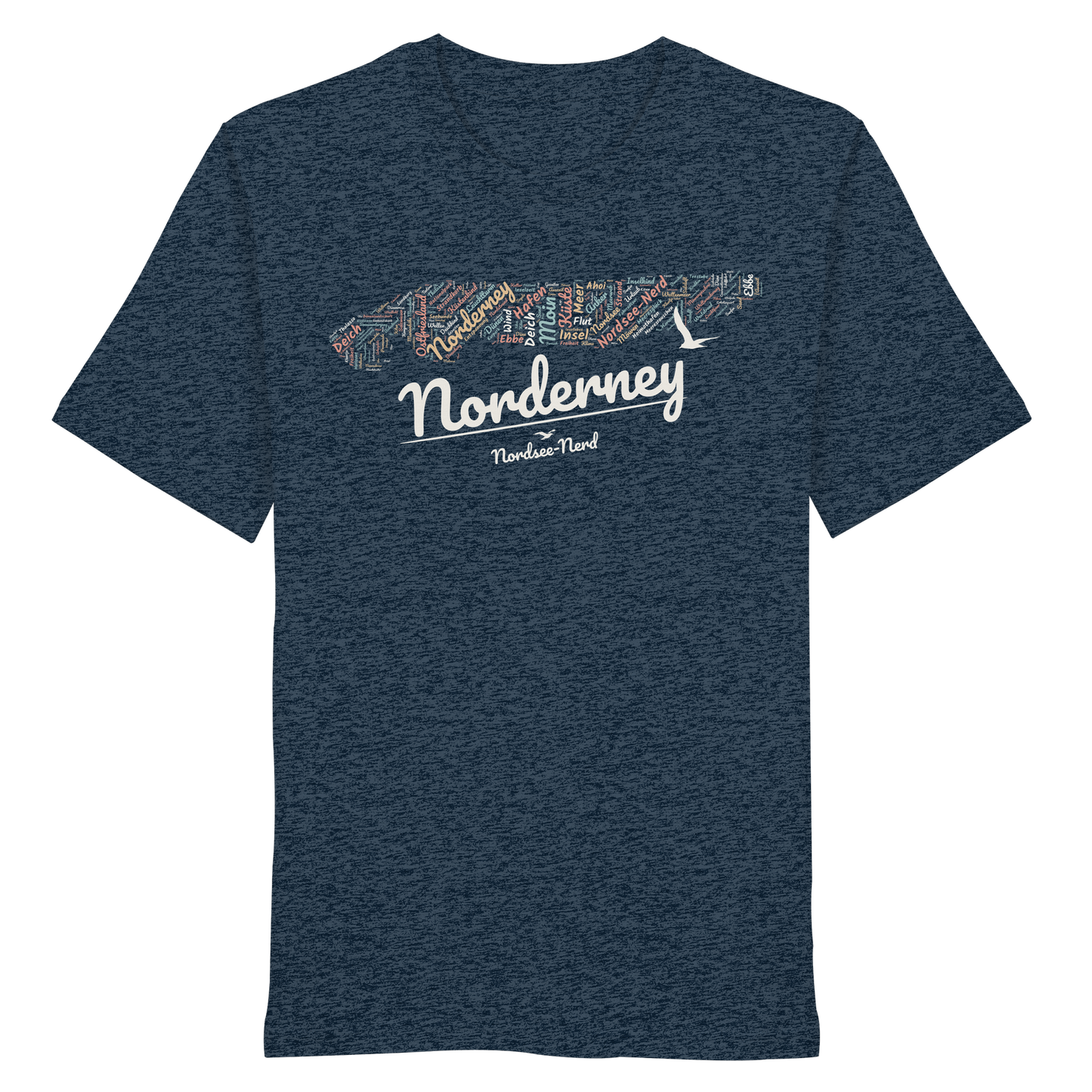 Norderney Wortwolke | 100% Bio-Baumwolle | Unisex Shirt Premium