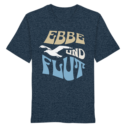 Ebbe & Flut Möwe | Unbeschwertheit genießen | Unisex Shirt Premium