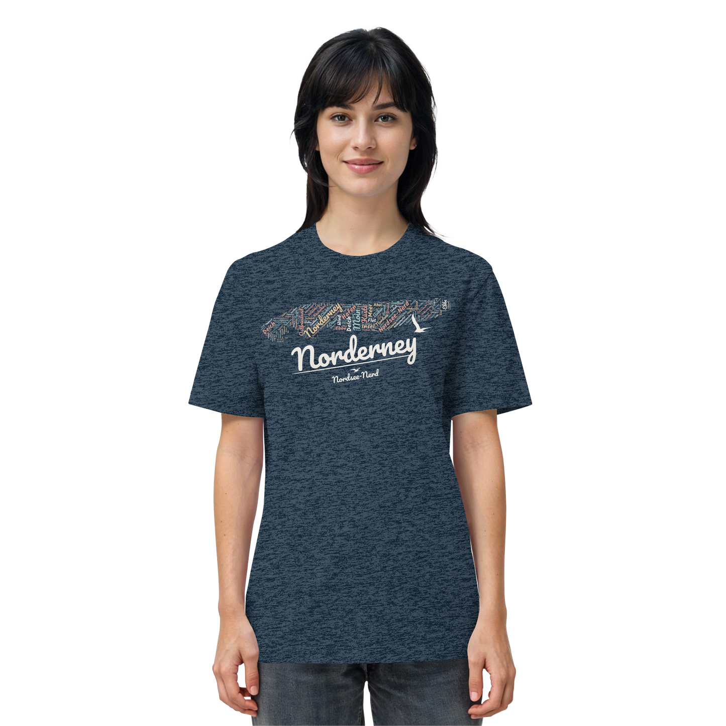 Norderney Wortwolke | 100% Bio-Baumwolle | Unisex Shirt Premium