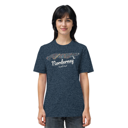 Norderney Wortwolke | 100% Bio-Baumwolle | Unisex Shirt Premium