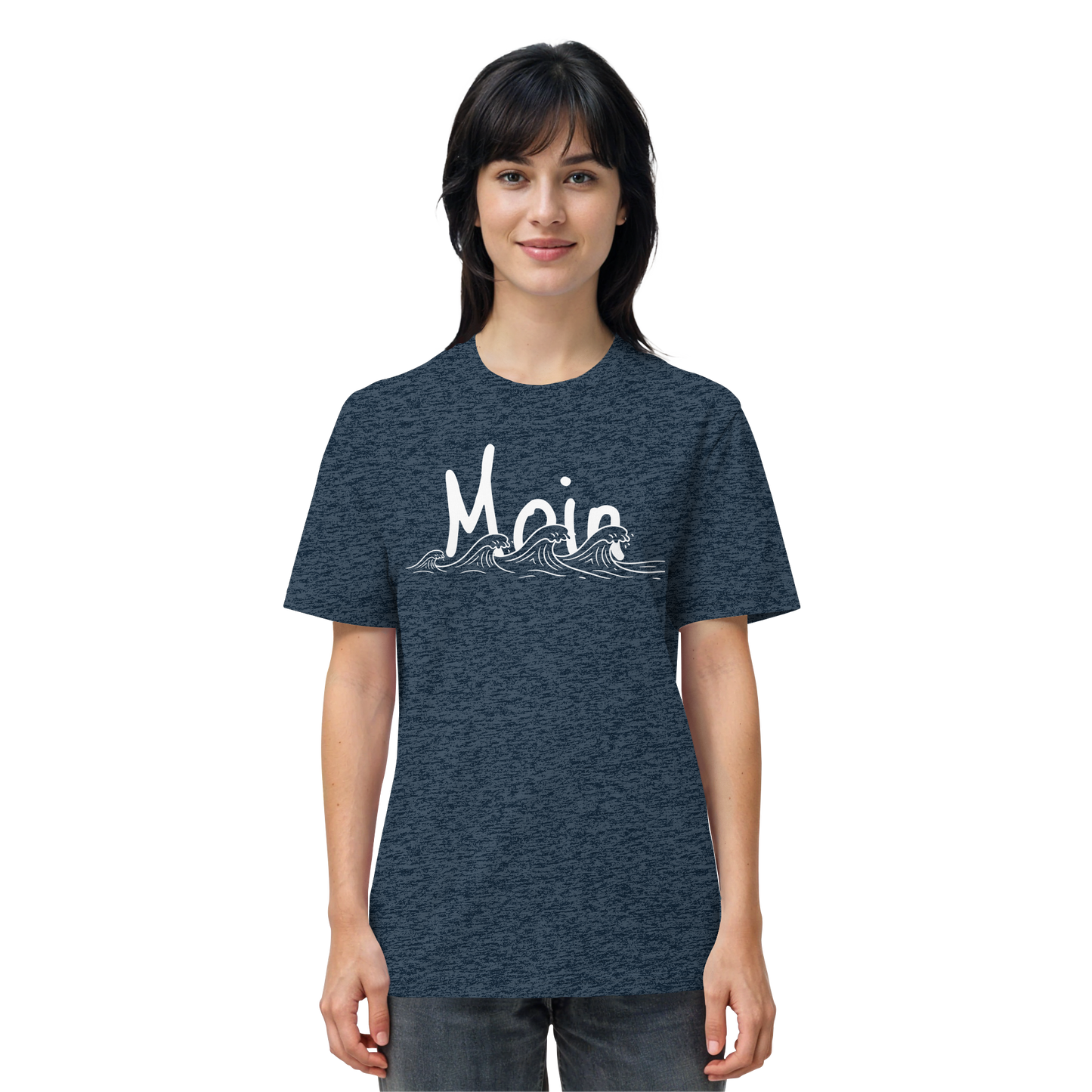 Moin & Wellen | Maritimes Lebensgefühl | Unisex Shirt Premium