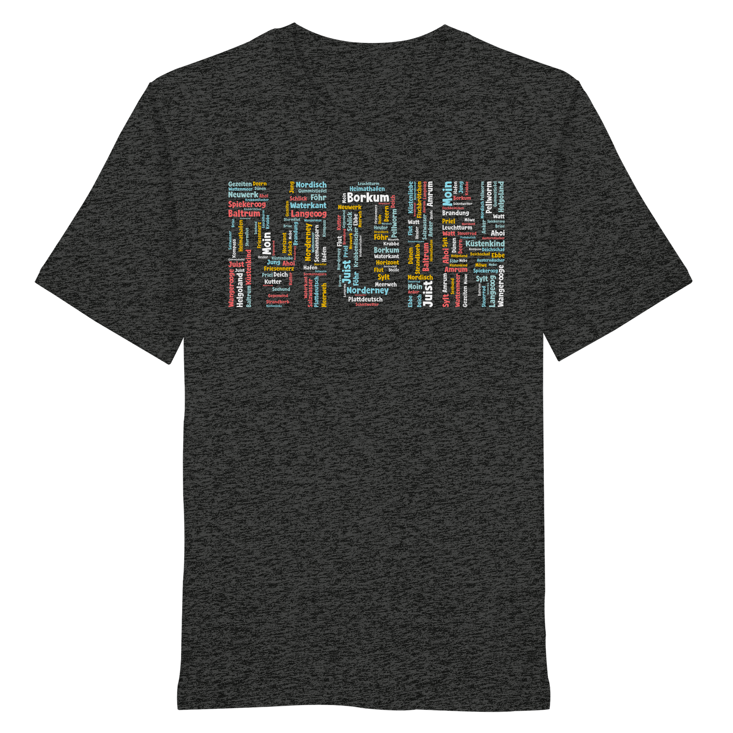 Moin Wortwolke | 100% Bio-Baumwolle | Unisex Shirt Premium