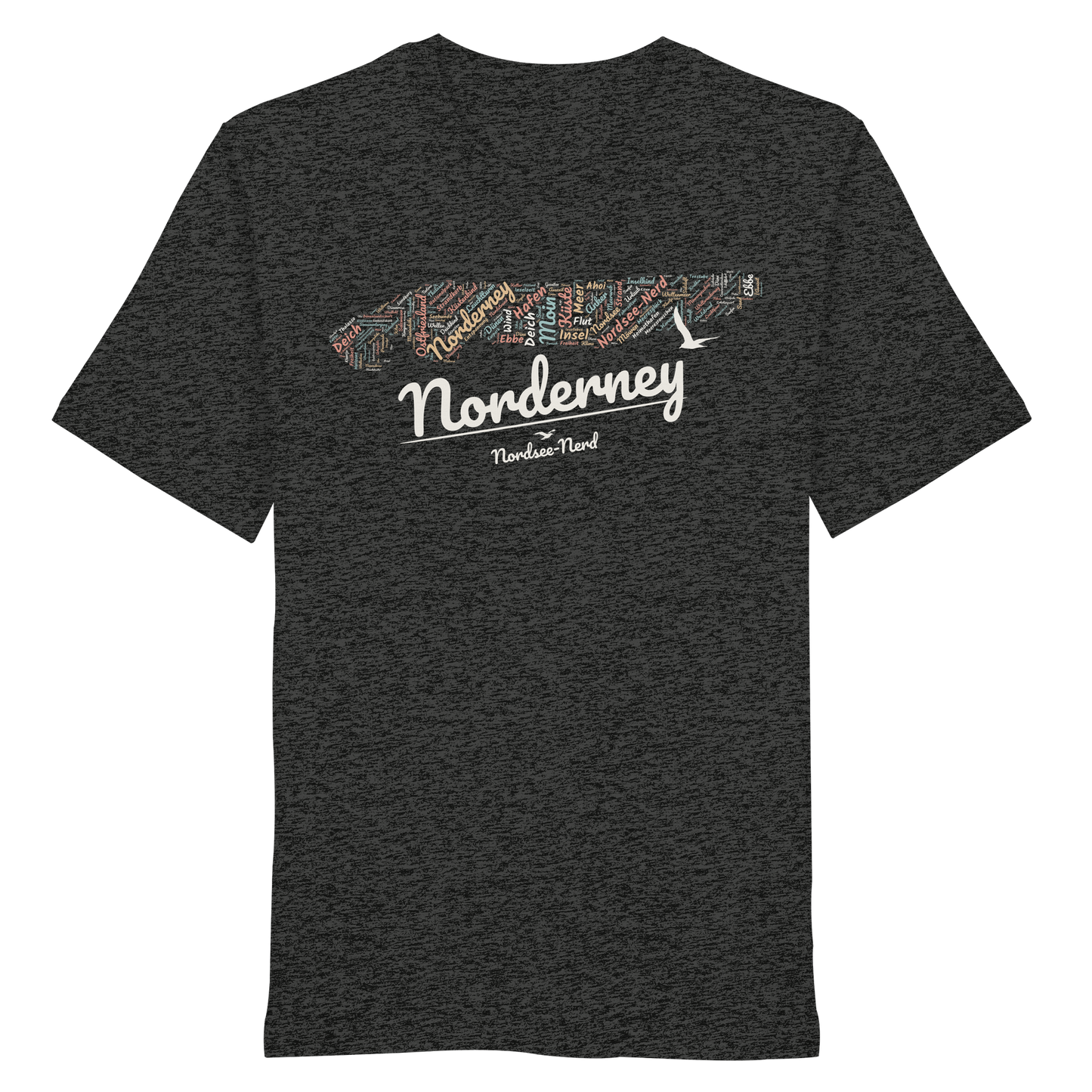 Norderney Wortwolke | 100% Bio-Baumwolle | Unisex Shirt Premium