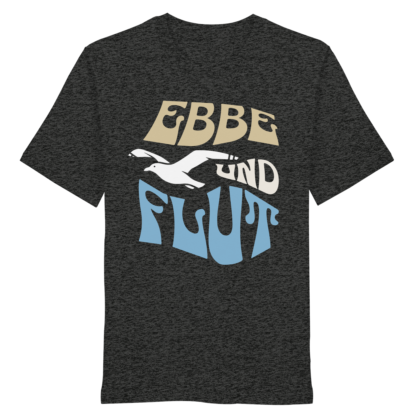 Ebbe & Flut Möwe | Unbeschwertheit genießen | Unisex Shirt Premium