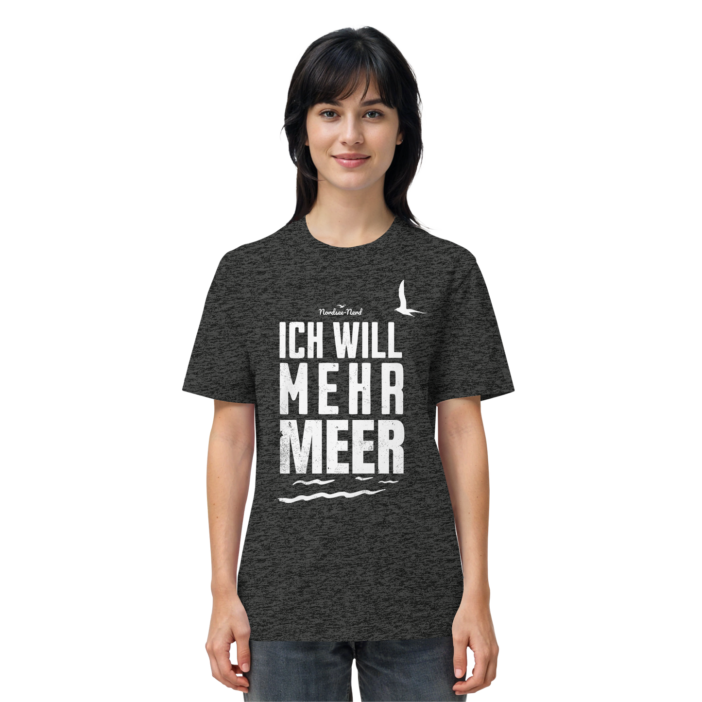 Ich will mehr Meer | Küstenhumor | Unisex Shirt Premium