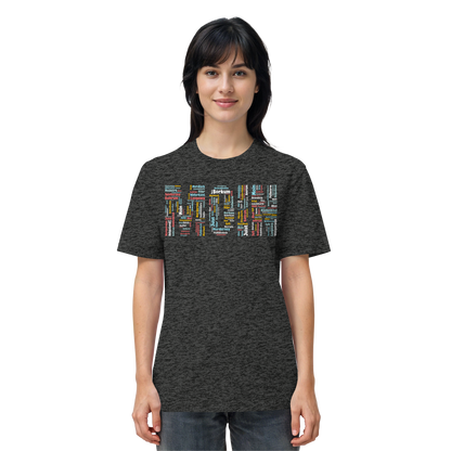 Moin Wortwolke | 100% Bio-Baumwolle | Unisex Shirt Premium