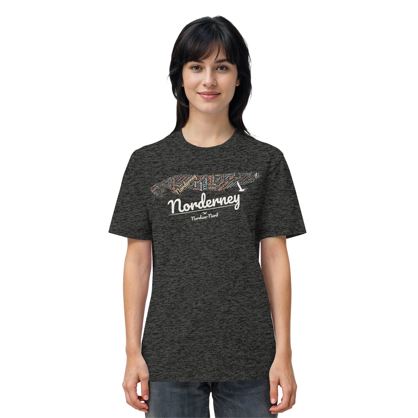 Norderney Wortwolke | 100% Bio-Baumwolle | Unisex Shirt Premium