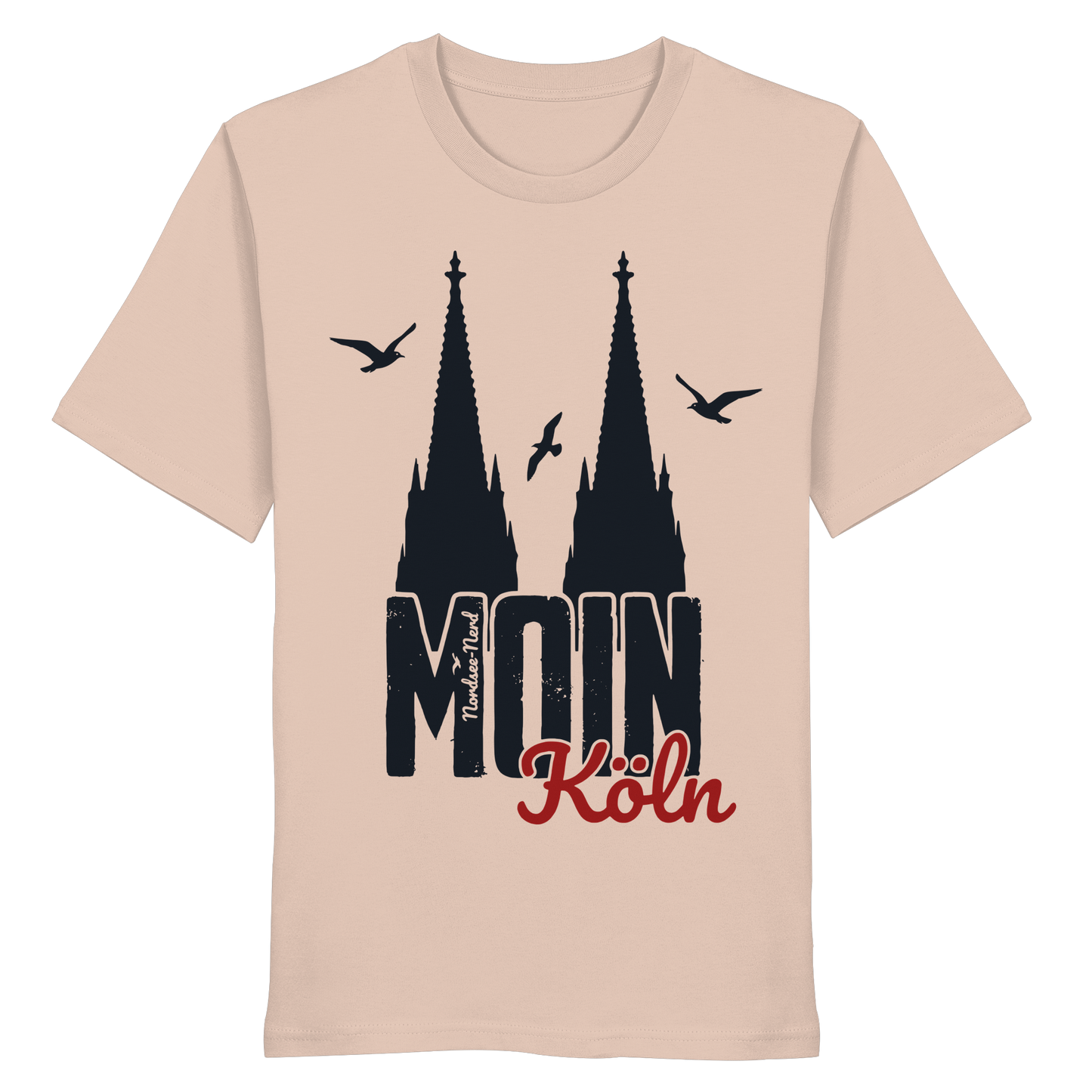 Moin Köln | Gruß von der Küste | Unisex Shirt Premium
