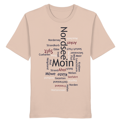 Nordsee Wortwolke | Meeresbrise spüren | Unisex Shirt Premium