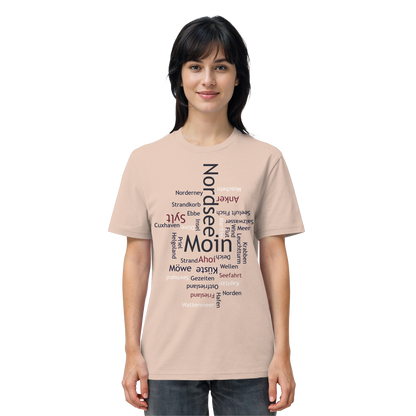 Nordsee Wortwolke | Meeresbrise spüren | Unisex Shirt Premium