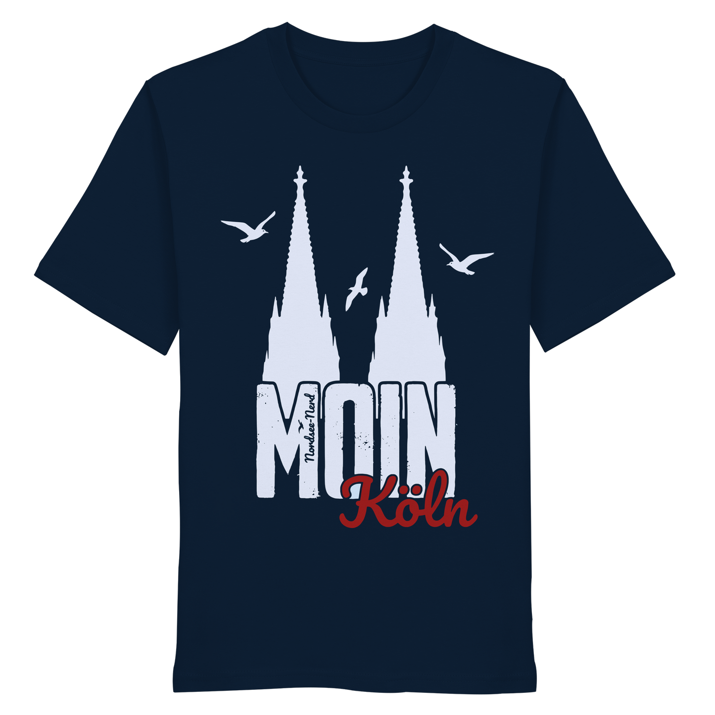 Moin Köln | Gruß von der Küste | Unisex Shirt Premium