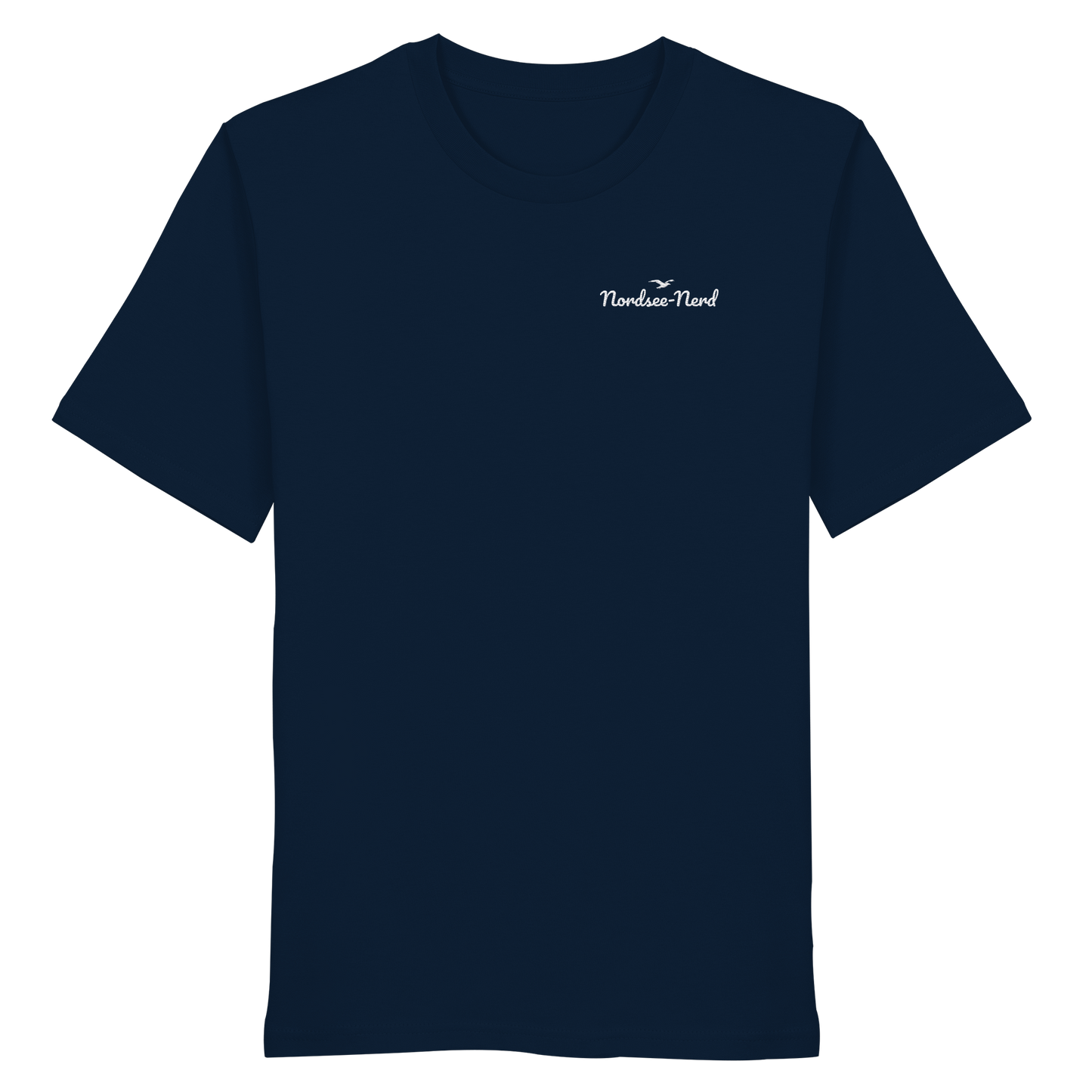 Nordsee-Nerd | Stick-Motiv | Unisex Shirt Premium