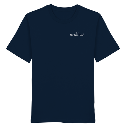 Nordsee-Nerd | Stick-Motiv | Unisex Shirt Premium