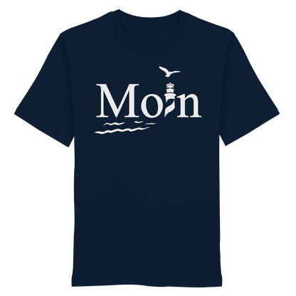 Moin Leuchtturm | Sehnsucht Nordsee | Unisex Shirt Premium