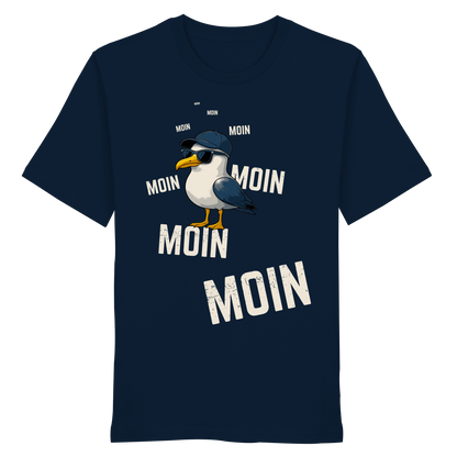 Moin Möwe | Maritimes Lebensgefühl | Unisex Shirt Premium