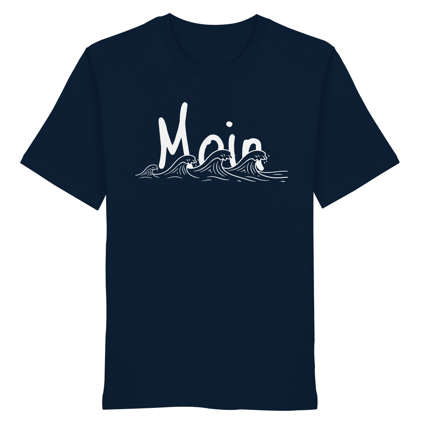 Moin & Wellen | Maritimes Lebensgefühl | Unisex Shirt Premium