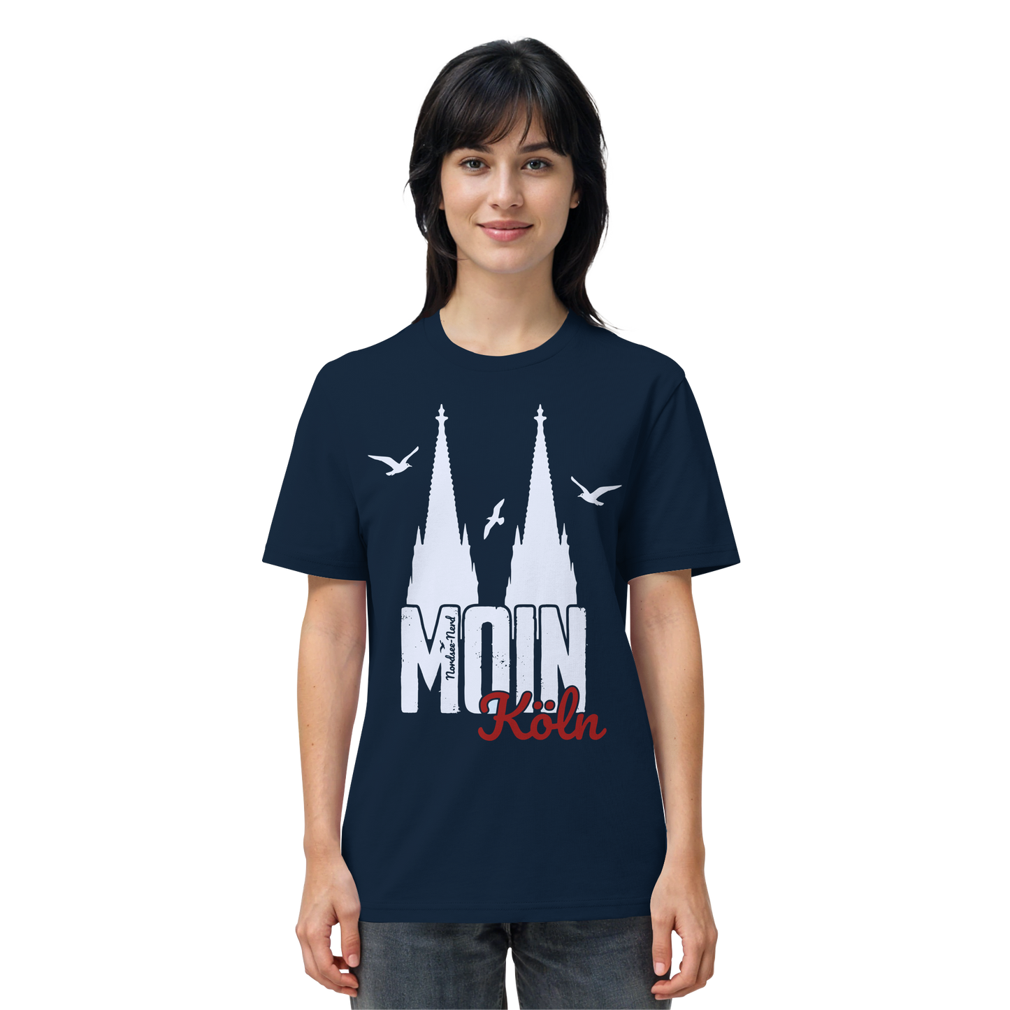 Moin Köln | Gruß von der Küste | Unisex Shirt Premium