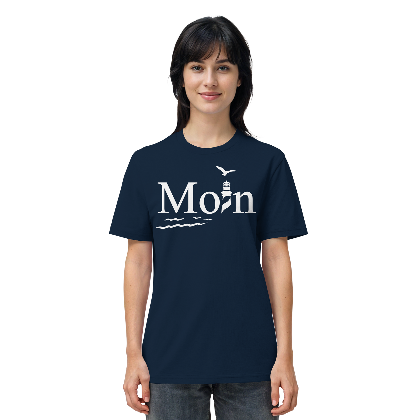 Moin Leuchtturm | Sehnsucht Nordsee | Unisex Shirt Premium
