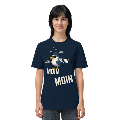 Moin Möwe | Maritimes Lebensgefühl | Unisex Shirt Premium