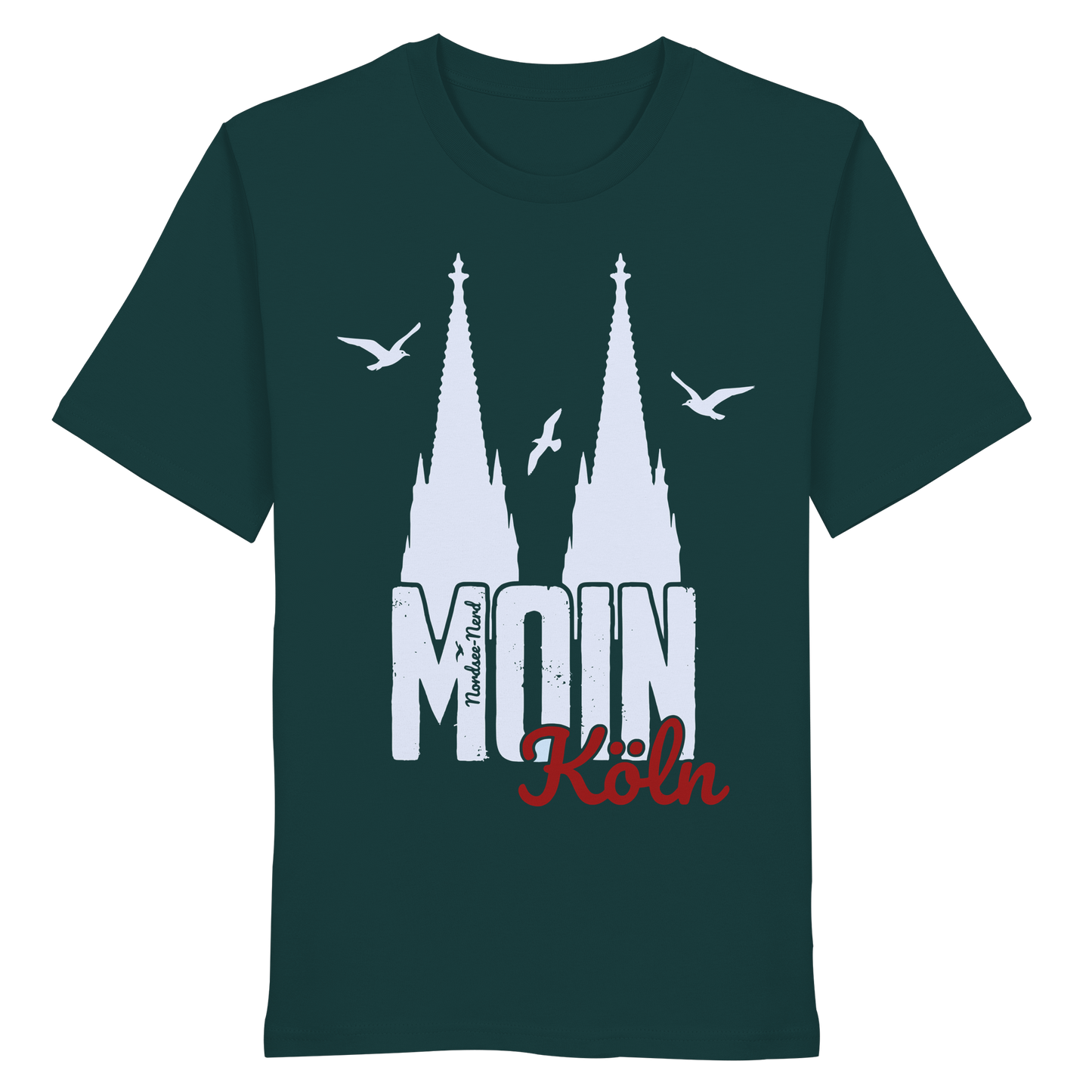 Moin Köln | Gruß von der Küste | Unisex Shirt Premium