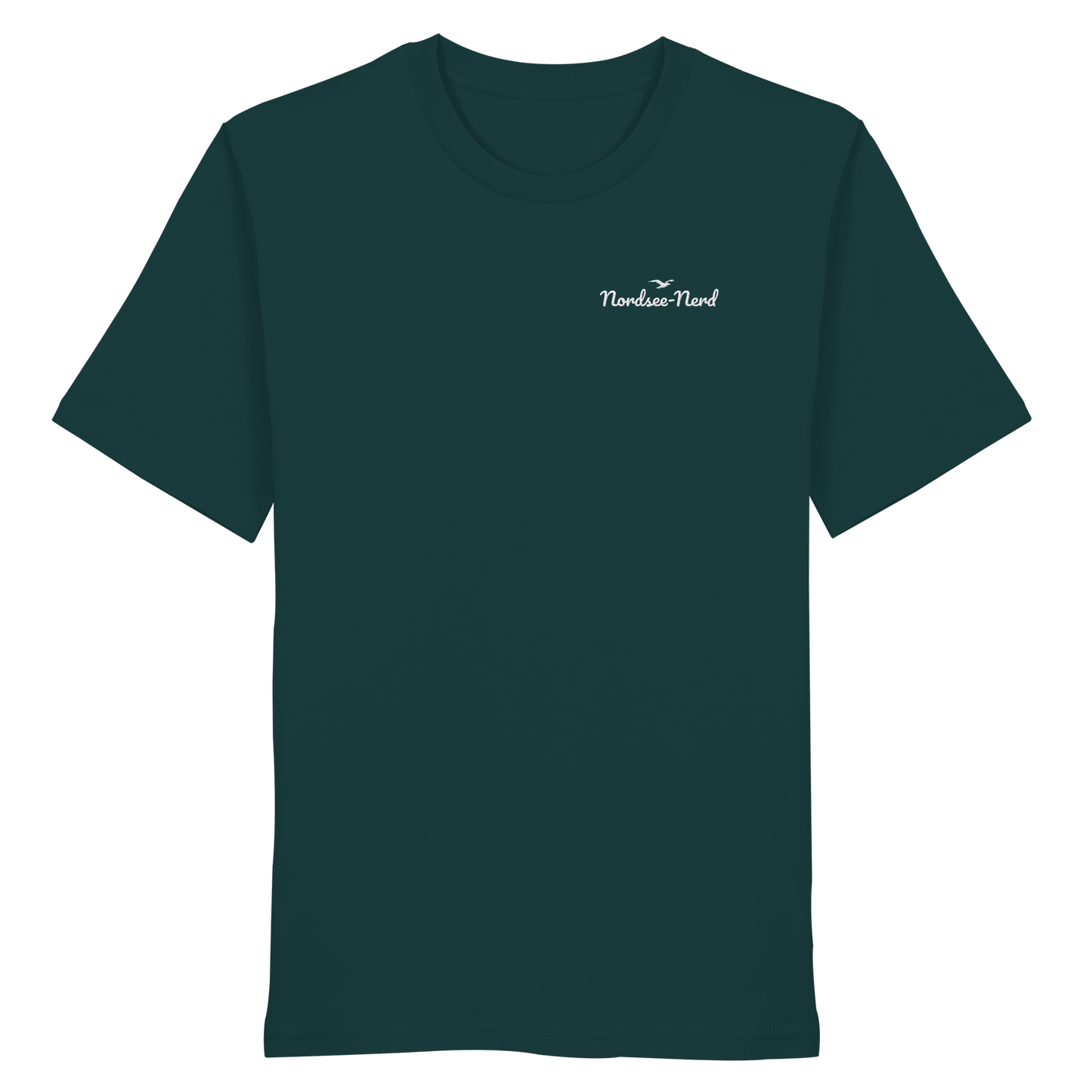 Nordsee-Nerd | Stick-Motiv | Unisex Shirt Premium