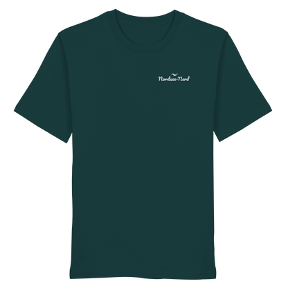 Nordsee-Nerd | Stick-Motiv | Unisex Shirt Premium