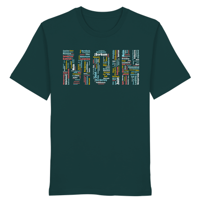 Moin Wortwolke | 100% Bio-Baumwolle | Unisex Shirt Premium
