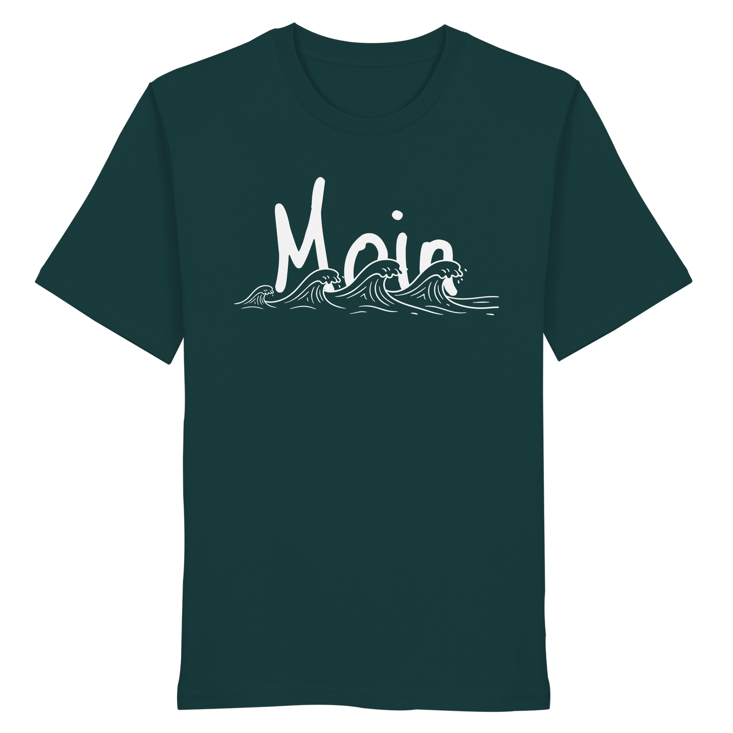 Moin & Wellen | Maritimes Lebensgefühl | Unisex Shirt Premium