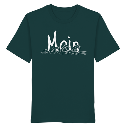 Moin & Wellen | Maritimes Lebensgefühl | Unisex Shirt Premium