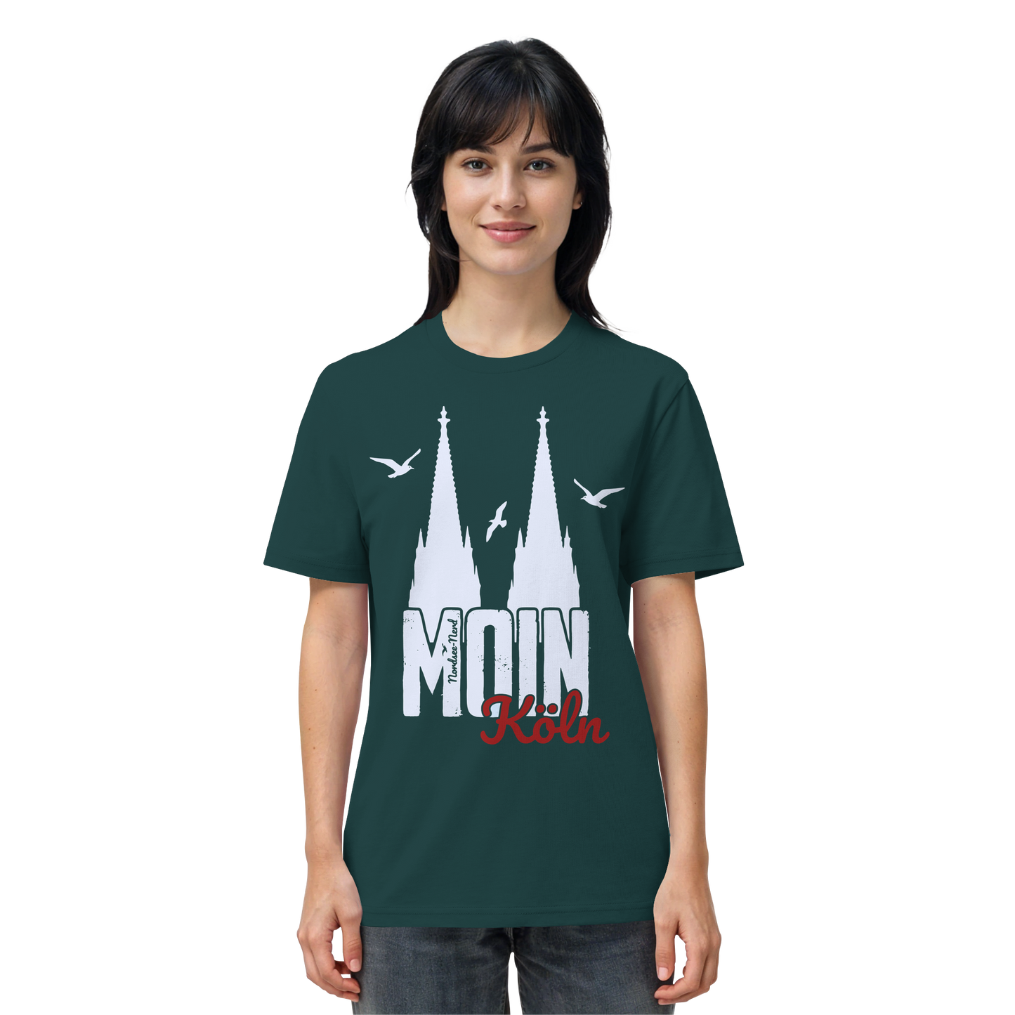 Moin Köln | Gruß von der Küste | Unisex Shirt Premium