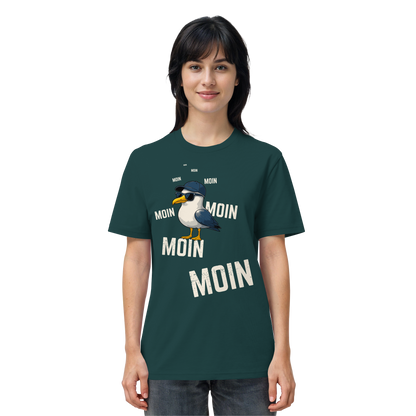 Moin Möwe | Maritimes Lebensgefühl | Unisex Shirt Premium