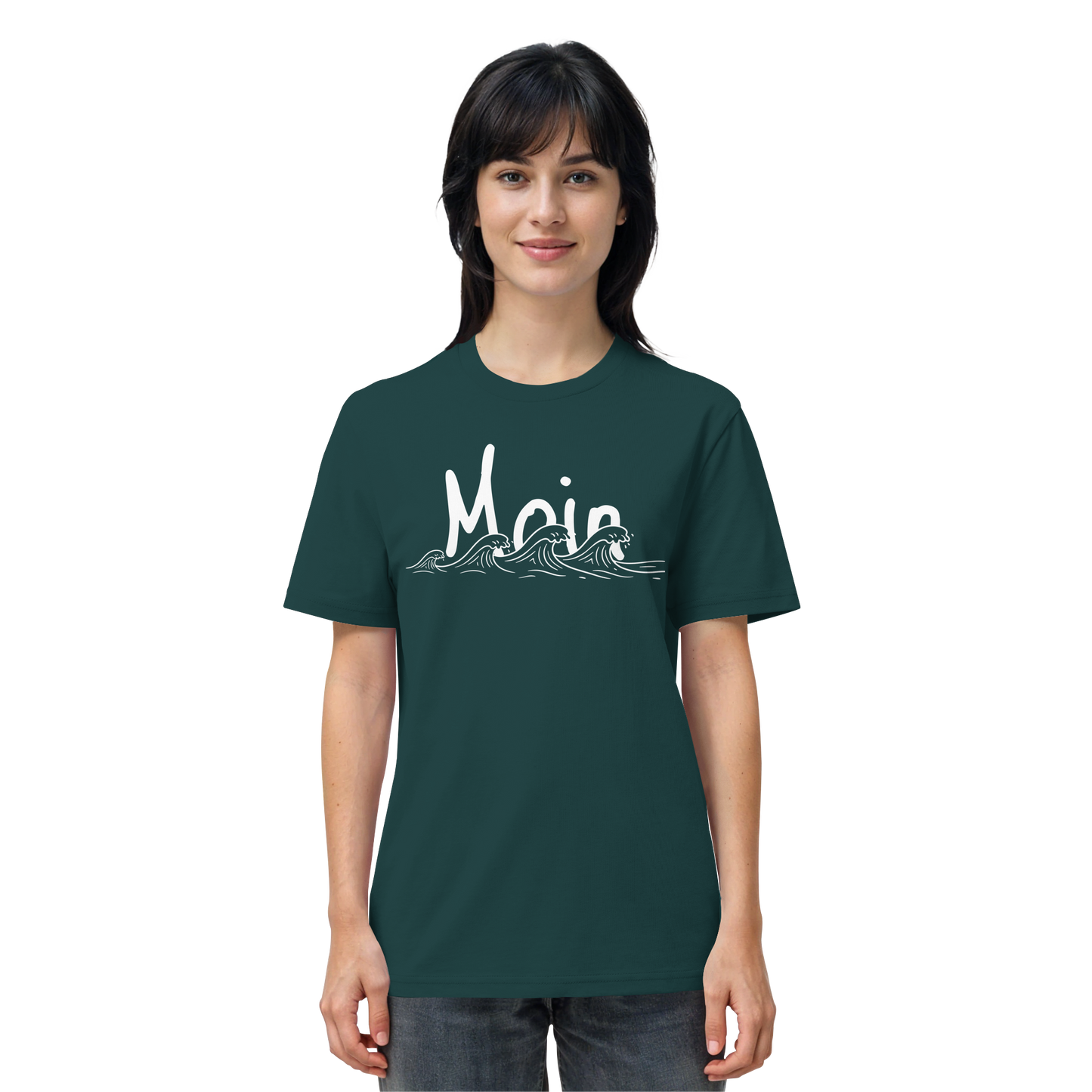 Moin & Wellen | Maritimes Lebensgefühl | Unisex Shirt Premium