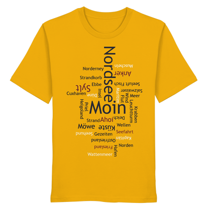 Nordsee Wortwolke | Meeresbrise spüren | Unisex Shirt Premium