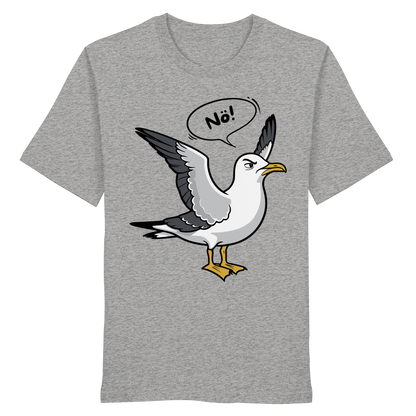 Möwe sagt Nö! | Küstenhumor | Unisex Shirt Premium