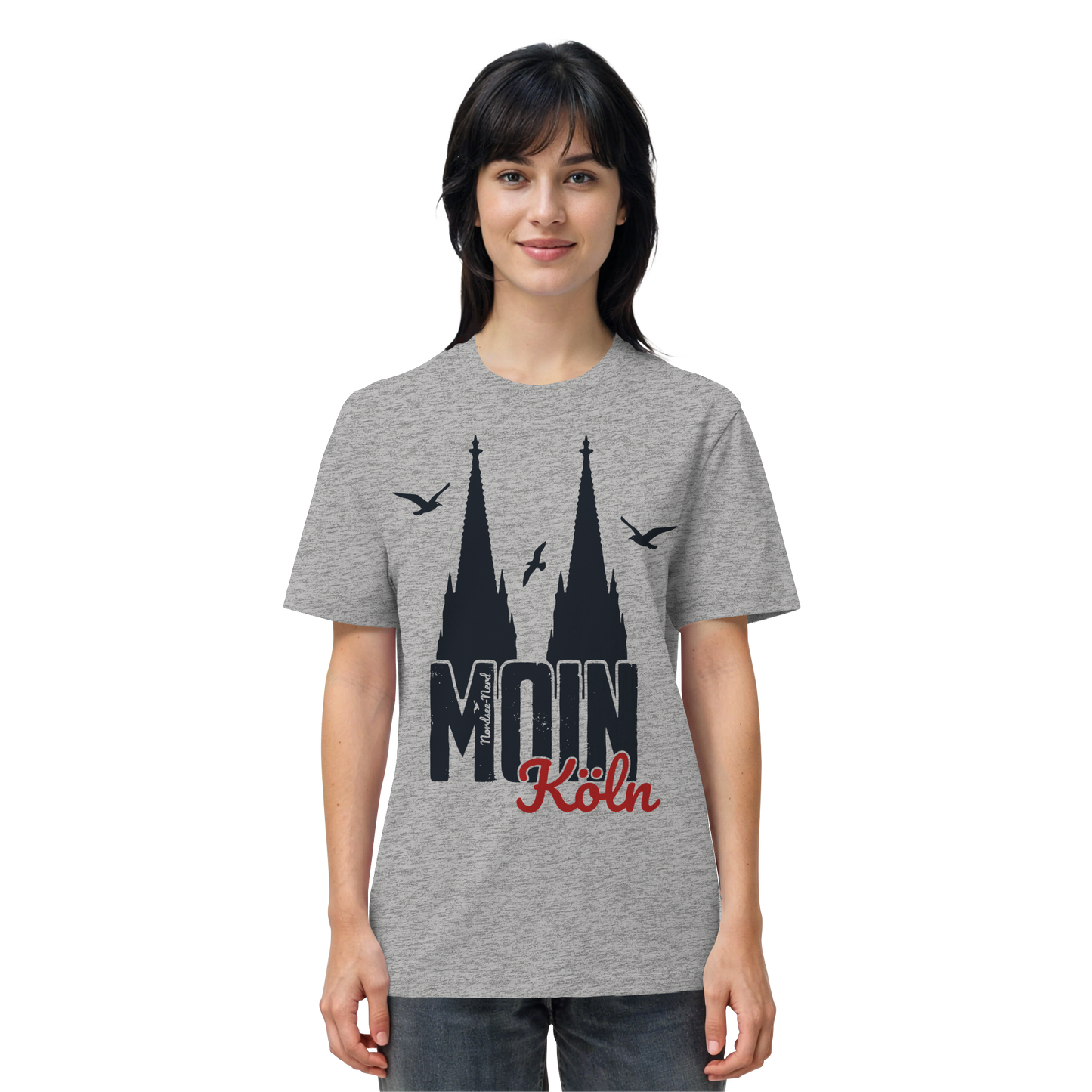 Moin Köln | Gruß von der Küste | Unisex Shirt Premium