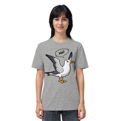 Möwe sagt Nö! | Küstenhumor | Unisex Shirt Premium