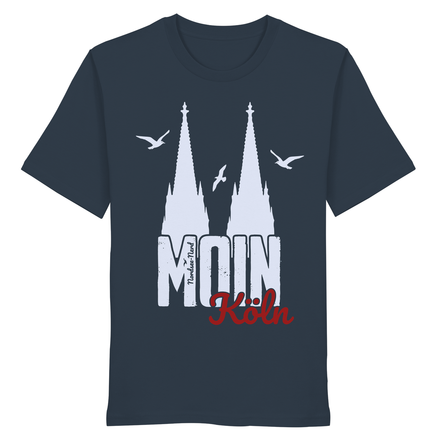 Moin Köln | Gruß von der Küste | Unisex Shirt Premium