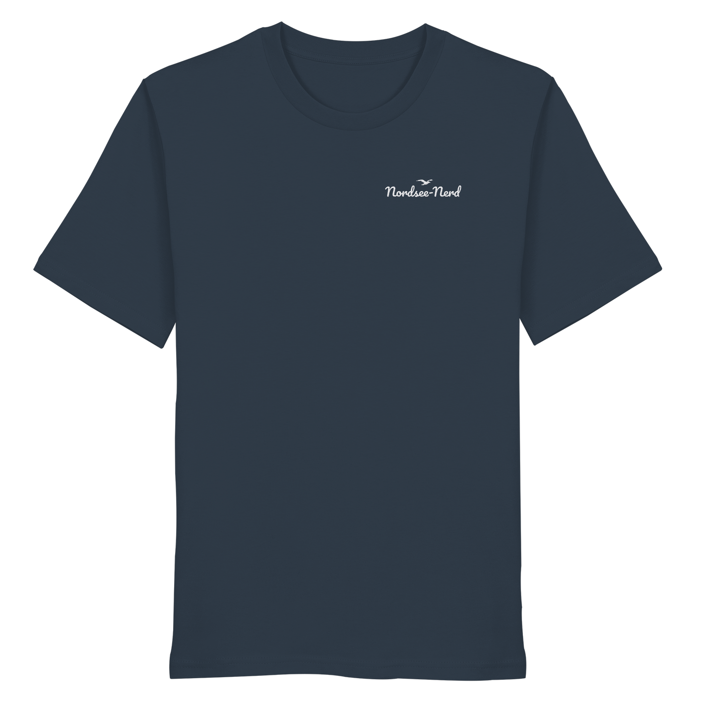 Nordsee-Nerd | Stick-Motiv | Unisex Shirt Premium