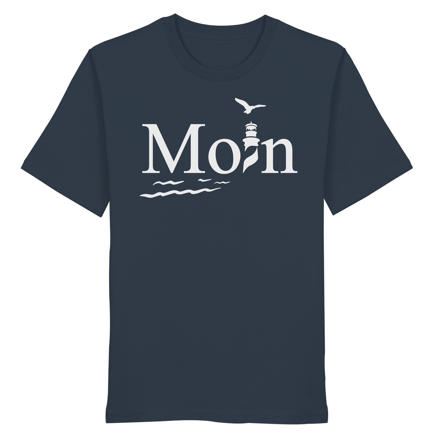 Moin Leuchtturm | Sehnsucht Nordsee | Unisex Shirt Premium