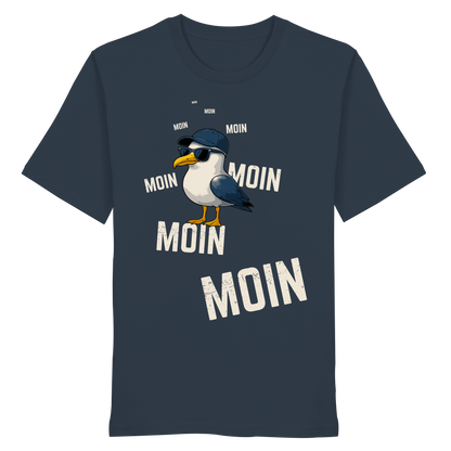Moin Möwe | Maritimes Lebensgefühl | Unisex Shirt Premium