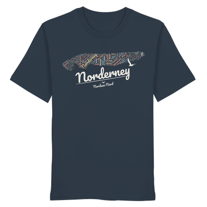 Norderney Wortwolke | 100% Bio-Baumwolle | Unisex Shirt Premium